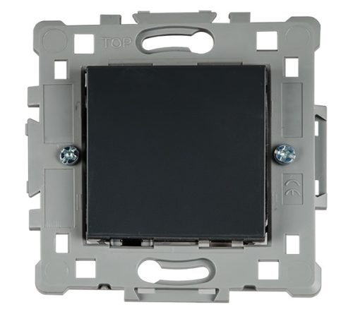 SPLENDOR EL0602 1 BUTTON 2 WAY SWITCH BLACK