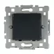 SPLENDOR EL0602 1 BUTTON 2 WAY SWITCH BLACK