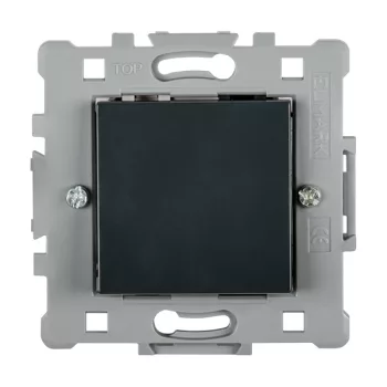 SPLENDOR EL0603 1 BUTTONS CROSS SWITCH BLACK