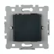 SPLENDOR EL0603 1 BUTTONS CROSS SWITCH BLACK