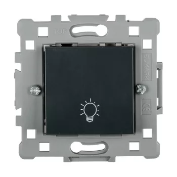 SPLENDOR EL0605 PUSH LIGHT BUTTON BLACK