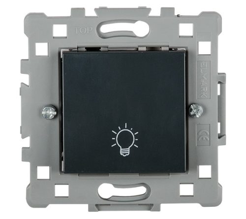 SPLENDOR EL0605 PUSH LIGHT BUTTON BLACK
