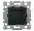 SPLENDOR EL0607 1 BUTTON 2 WAY SWITCH BLACK WITH LIGHT