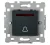 SPLENDOR EL0609 DOORBELL SWITCH BLACK WITH LIGHT