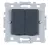 SPLENDOR EL0610 2 BUTTONS 1 WAY SWITCH BLACK