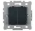 SPLENDOR EL0611 2 BUTTONS 2 WAY SWITCH BLACK