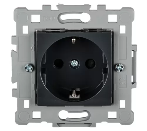 SPLENDOR EL0616 GERMAN TYPE SOCKET BLACK