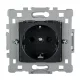 SPLENDOR EL0616 GERMAN TYPE SOCKET BLACK