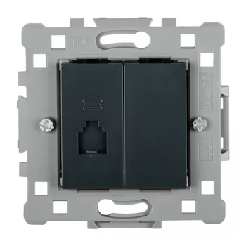 SPLENDOR EL0623 PHONE SOCKET BLACK