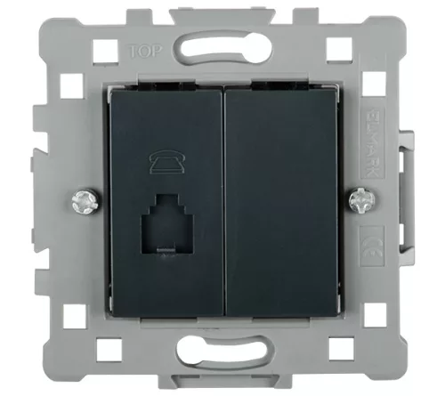 SPLENDOR EL0623 PHONE SOCKET BLACK
