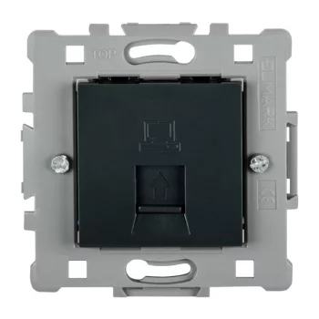 SPLENDOR EL0624 COMPUTER LINE SOCKET RG45 BLACK