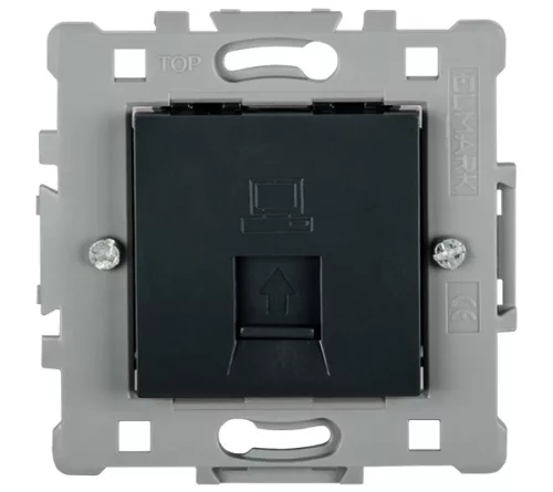 SPLENDOR EL0624 COMPUTER LINE SOCKET RG45 BLACK