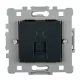 SPLENDOR EL0624 COMPUTER LINE SOCKET RG45 BLACK