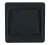 EL1629 PANEL WITH COVER PLATE FOR GERMAN TYPE SOCKET BLACK
