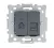 SPLENDOR EL0646 PHONE, COMPUTER SOCKET BLACK