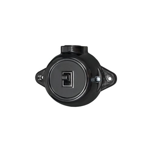 ELMARK Antique One Button Two Way Switch 10А 250V Black