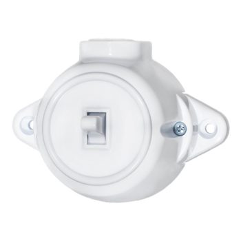 ANTIQUE PUSH BUTTON 10А 250V WHITE