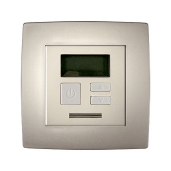 CITY THERMOSTAT CHAMPAGNE. METALLIC