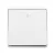 LONDON ONE BUTTON TWO WAY SWITCH WHITE