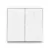 LONDON TWO BUTTONS TWO WAY SWITCH WHITE