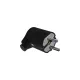 ELMARK Elmark Angle Schuko Plug 16А 2Р+Е Black