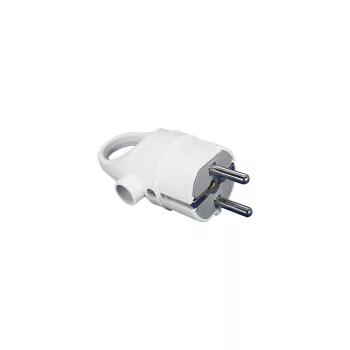ELMARK Elmark Schuko Plug With Ring 16А 2Р+Е White