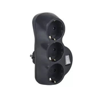 ELMARK Adapter Tripla Grafit Kulccsal