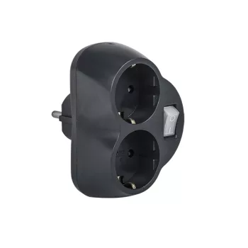 ELMARK Adapter Dupla Grafit Kulccsal