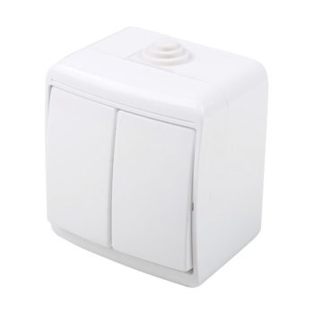 2 BUTTONS 1 WAY SWITCH WATERPROOF