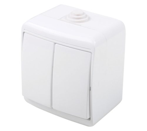 2 BUTTONS 1 WAY SWITCH WATERPROOF