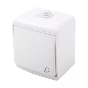 PUSH LIGHT BUTTON/DOOR BELL SWITCH WATERPROOF