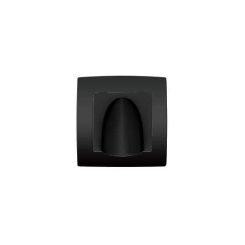 ELMARK City One Gang Cable Outlet Without Terminal Antracit