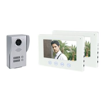 WIFI SMART VIDEO DOOR PHONE WITH TWO MONITORS