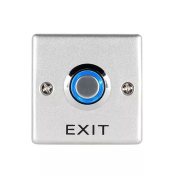 EL-EB53A ZINC ALLOY EXIT BUTTON (NO/COM)