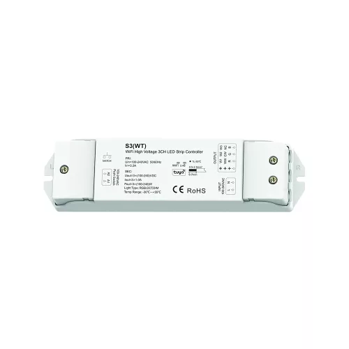 S3(WT) 3 CHANNELS TUYA&RF CONTROLLER