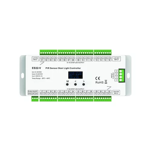 ES32-V 32 CHANNEL STAIR LIGHT CONTROLLER, SET