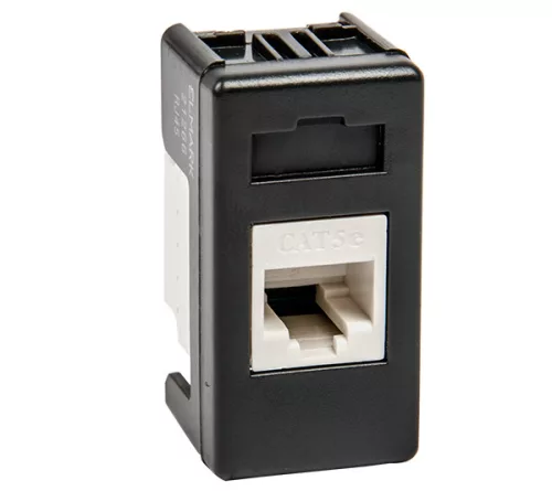 LIFE STYLE COMPUTER LINE SOCKET RG45 BLACK