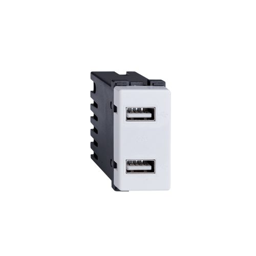 ELMARK Lecce Usb Aljzat Dupla Fehér