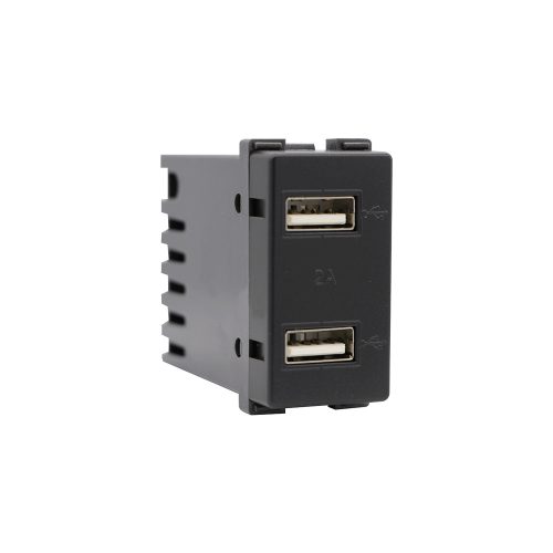 ELMARK Lecce Usb Aljzat Dupla Antracit