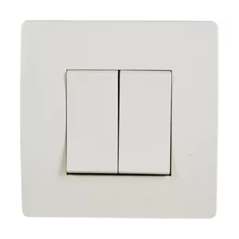 EL BASIC TG103 2 BUTTONS 1 WAY SWITCH CREAM-OLD