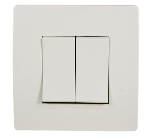 EL BASIC TG103 2 BUTTONS 1 WAY SWITCH CREAM-OLD