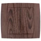 SR-2504 2 BUTTONS 1 WAY SWITCH WENGE