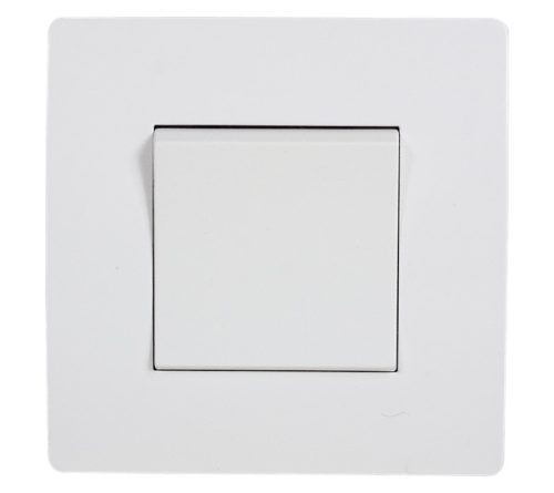 EL BASIC TG115 1 BUTTON CROSS WAY SWITCH WHITE-OLD