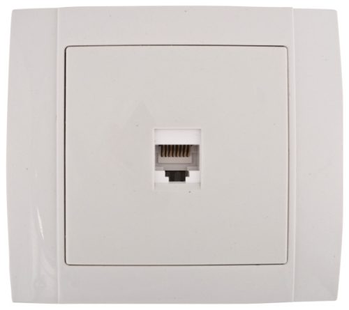 SR-2507 PHONE SOCKET WHITE