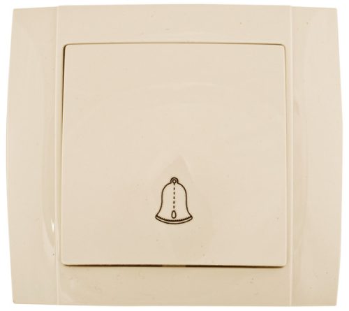 SR-2509 DOOR BELL SWITCH CREAM