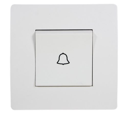 BASIC TG112 DOORBELL SWITCH WHITE