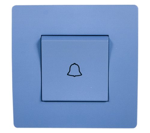 EL BASIC TG112 DOORBELL SWITCH BLUE-OLD