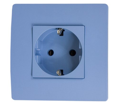 BASIC TZ107 GERMAN STANDARD SOCKET BLUE