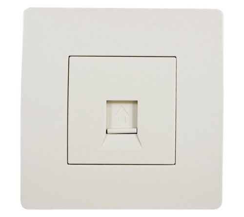 EL BASIC TZ112 COMPUTER LINE SOCKET CREAM-OLD