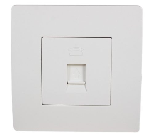 BASIC TZ106 TELEPHONE SOCKET WHITE